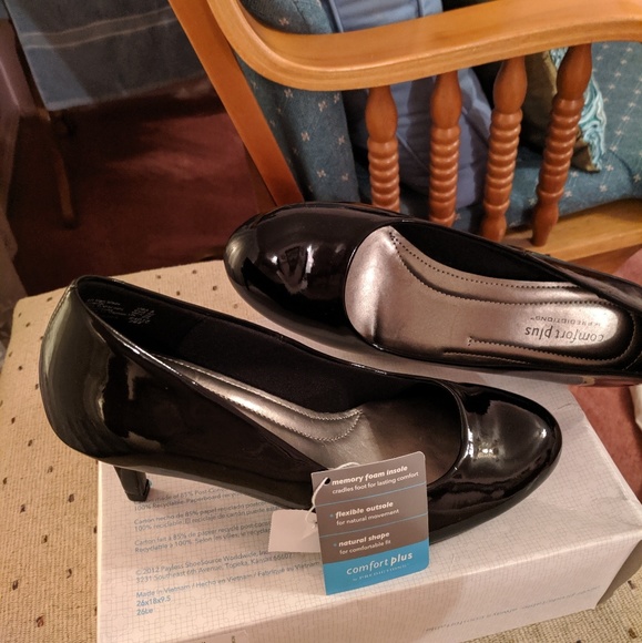 Comfort Plus Shoes - Black shoes